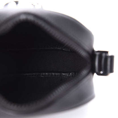 Versace Saffiano Small Medusa Messenger Bag Black 5 of 9