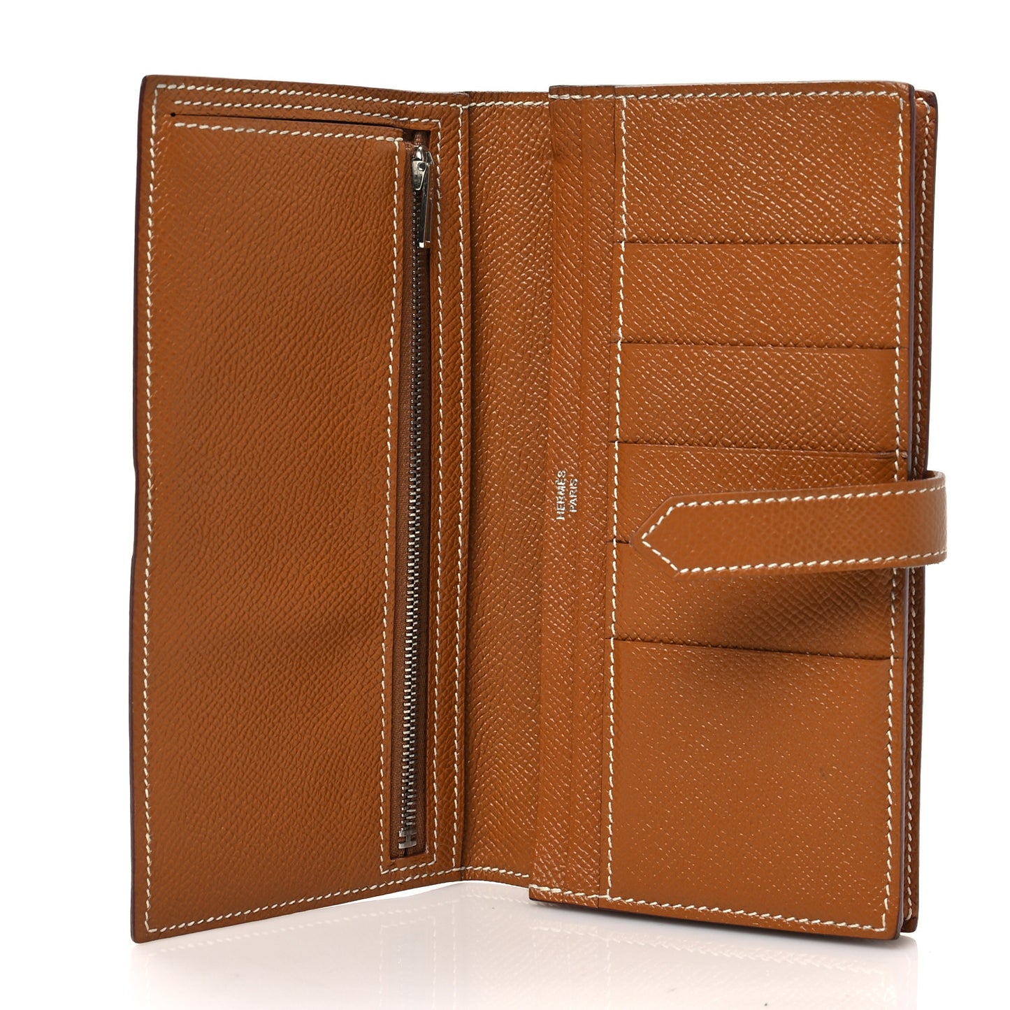 Epsom Bearn Gusset Wallet Gold