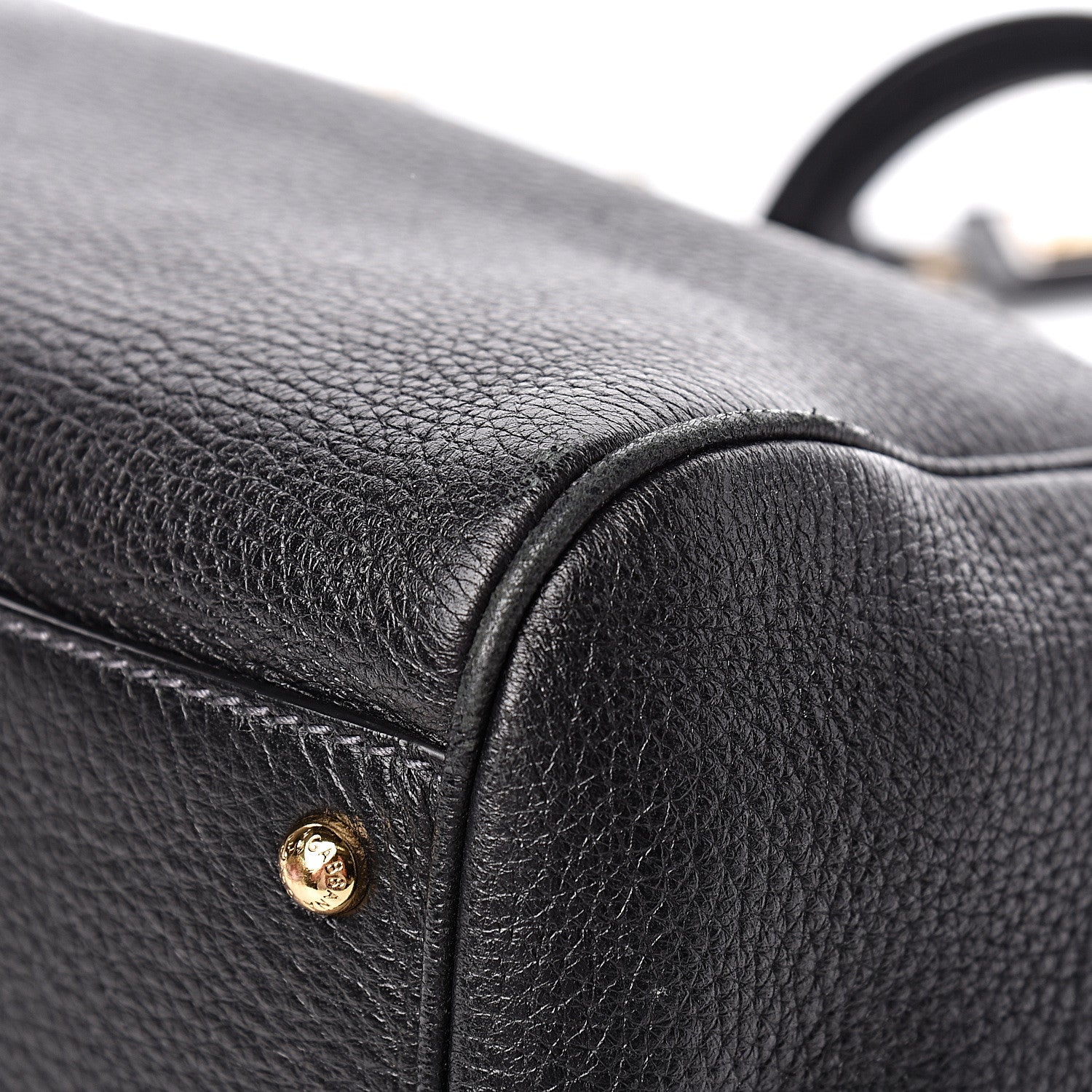 Dolce & Gabbana Grained Deerskin Medium Miss Sicily Satchel Black 15 of 15
