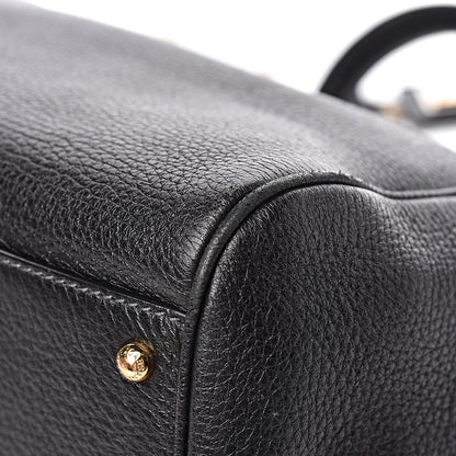 Dolce & Gabbana Grained Deerskin Medium Miss Sicily Satchel Black 15 of 15