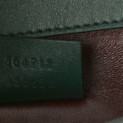 Gucci Smooth Calfskin Mini Zumi Shoulder Bag Vintage Green 7 of 9