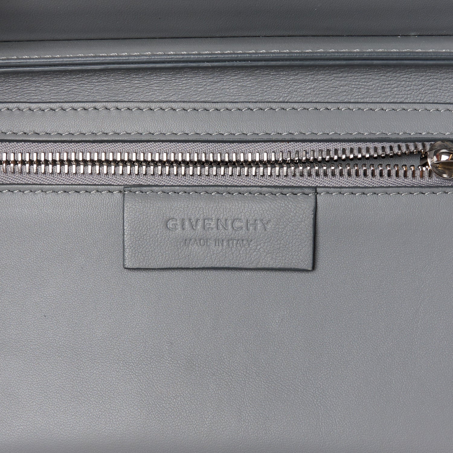 Givenchy Calfskin Medium Bow Cut Shoulder Bag Pearl Grey 6 of 10