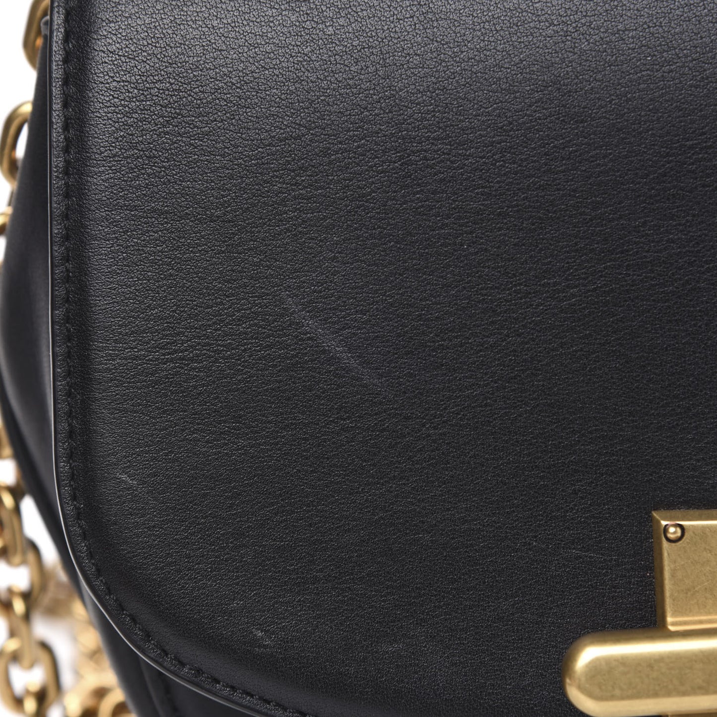 Calfskin West End Jane Saddle Bag Black