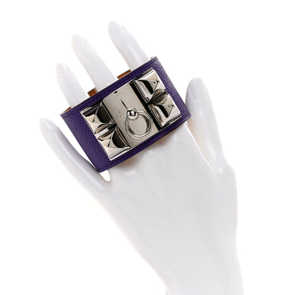 Hermes Epsom Collier De Chien CDC Bracelet S Crocus 2 of 6