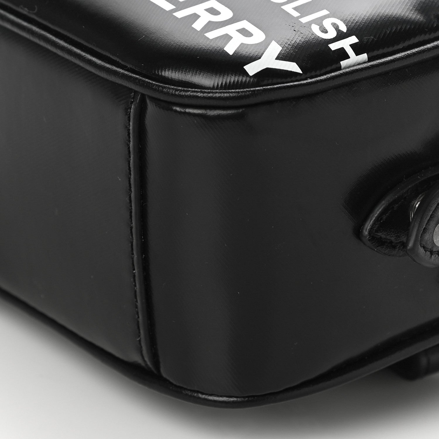 Burberry Coated Canvas Horseferry Print Micro Camera Bag Black 10 of 10