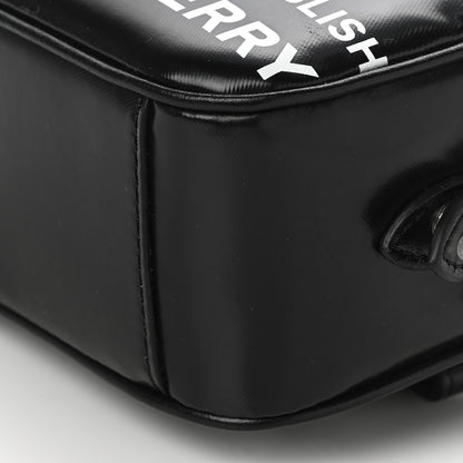 Burberry Coated Canvas Horseferry Print Micro Camera Bag Black 10 of 10