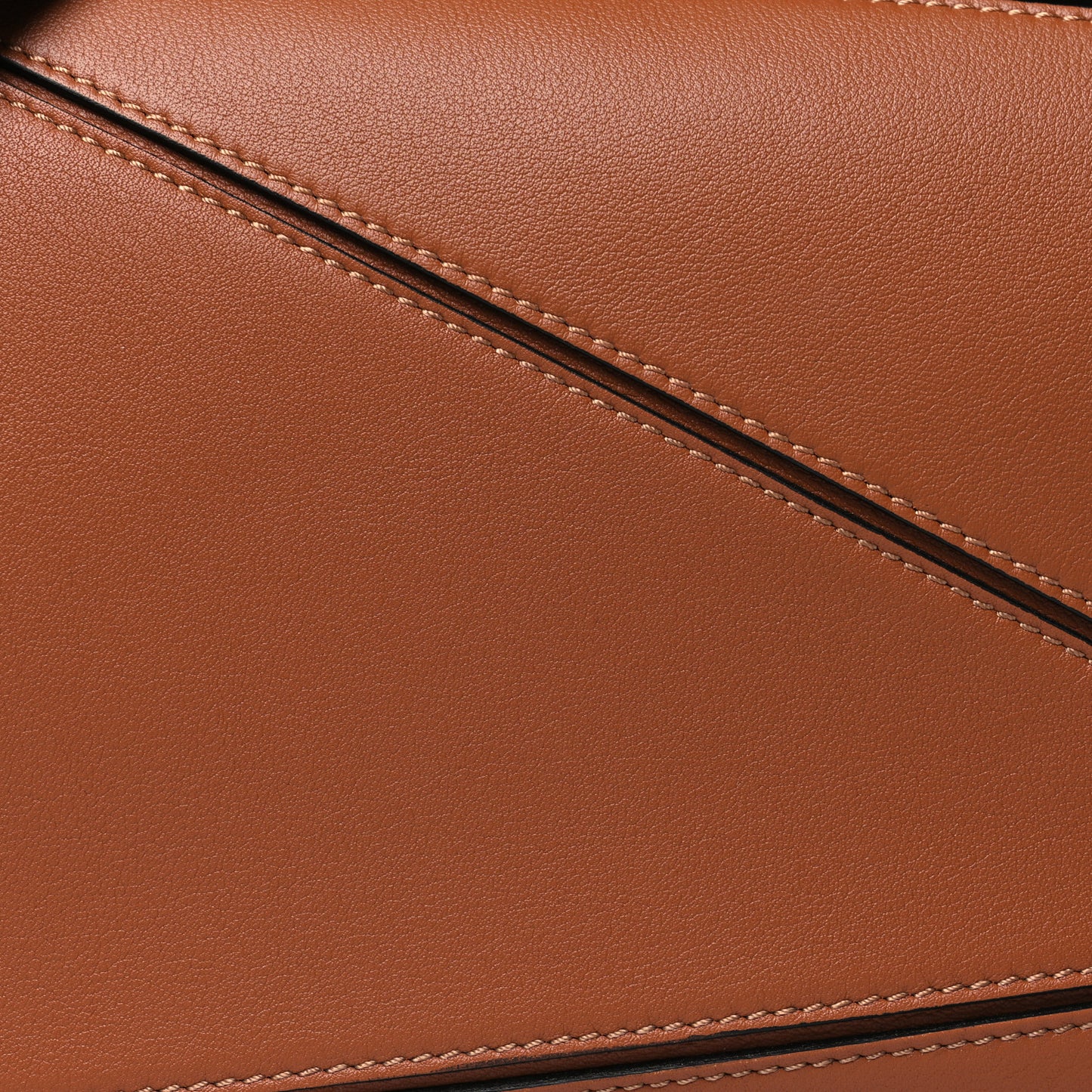 Calfskin Medium Puzzle Bag Tan