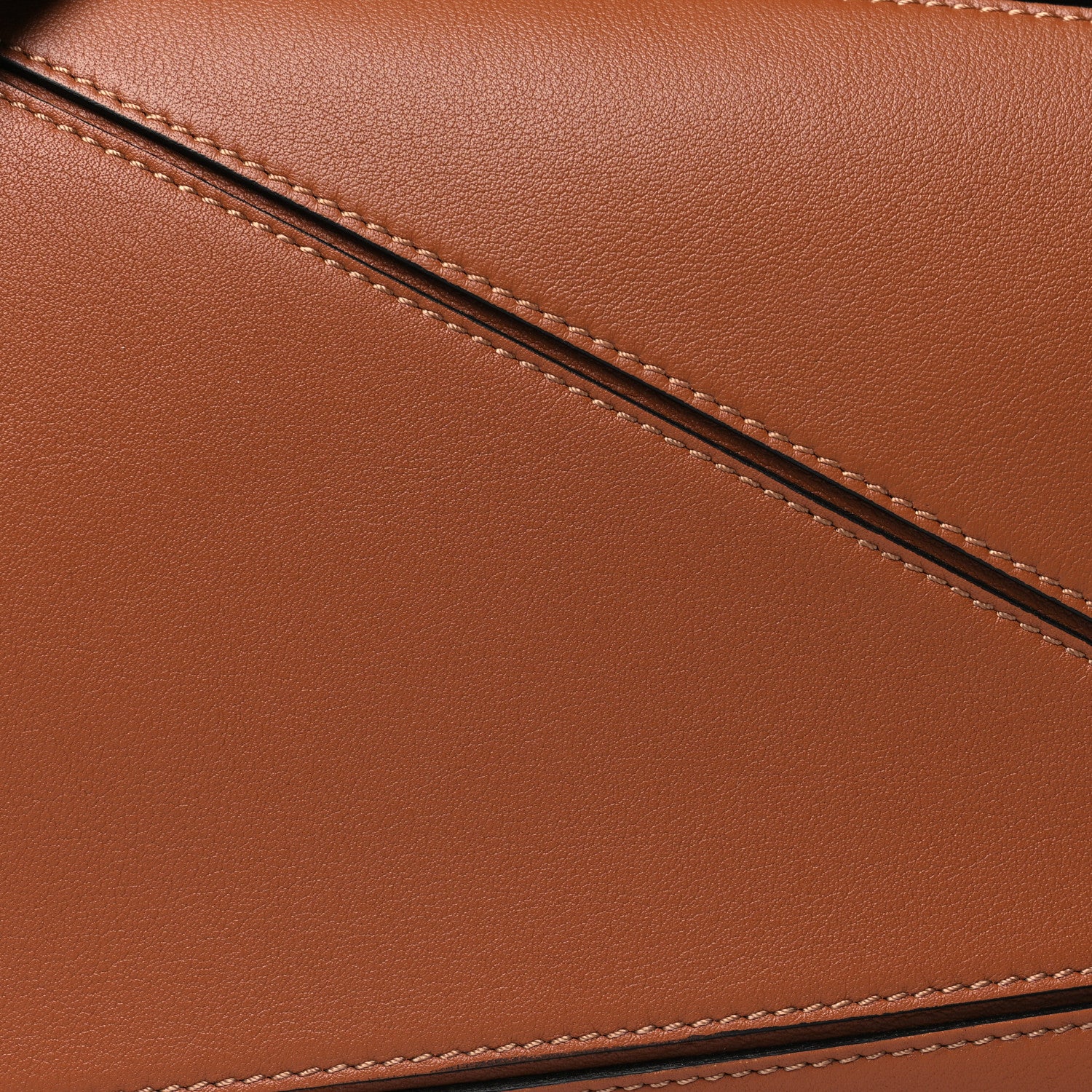 Loewe Calfskin Medium Puzzle Bag Tan 7 of 9