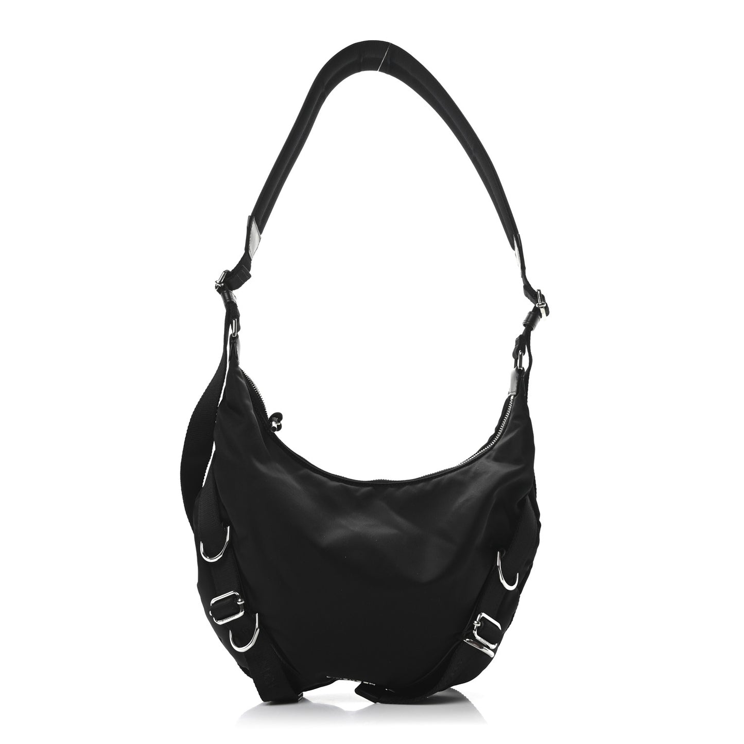 Nylon Voyou Crossbody Bag Black