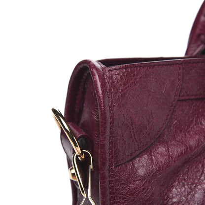 Balenciaga Agneau Classic Gold Hardware City Violet Prune 11 of 11