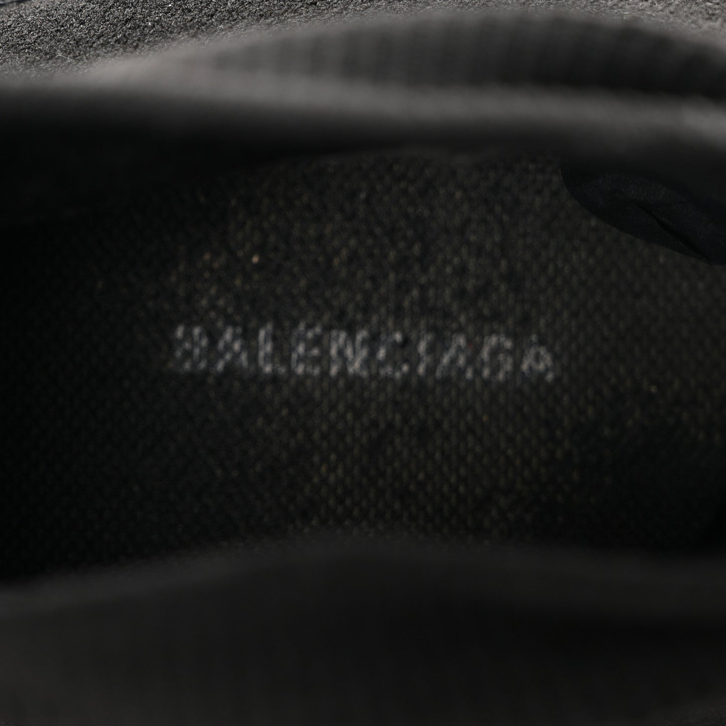 Knit Womens Speed Lace Up Graffiti Sneakers 37 Black White