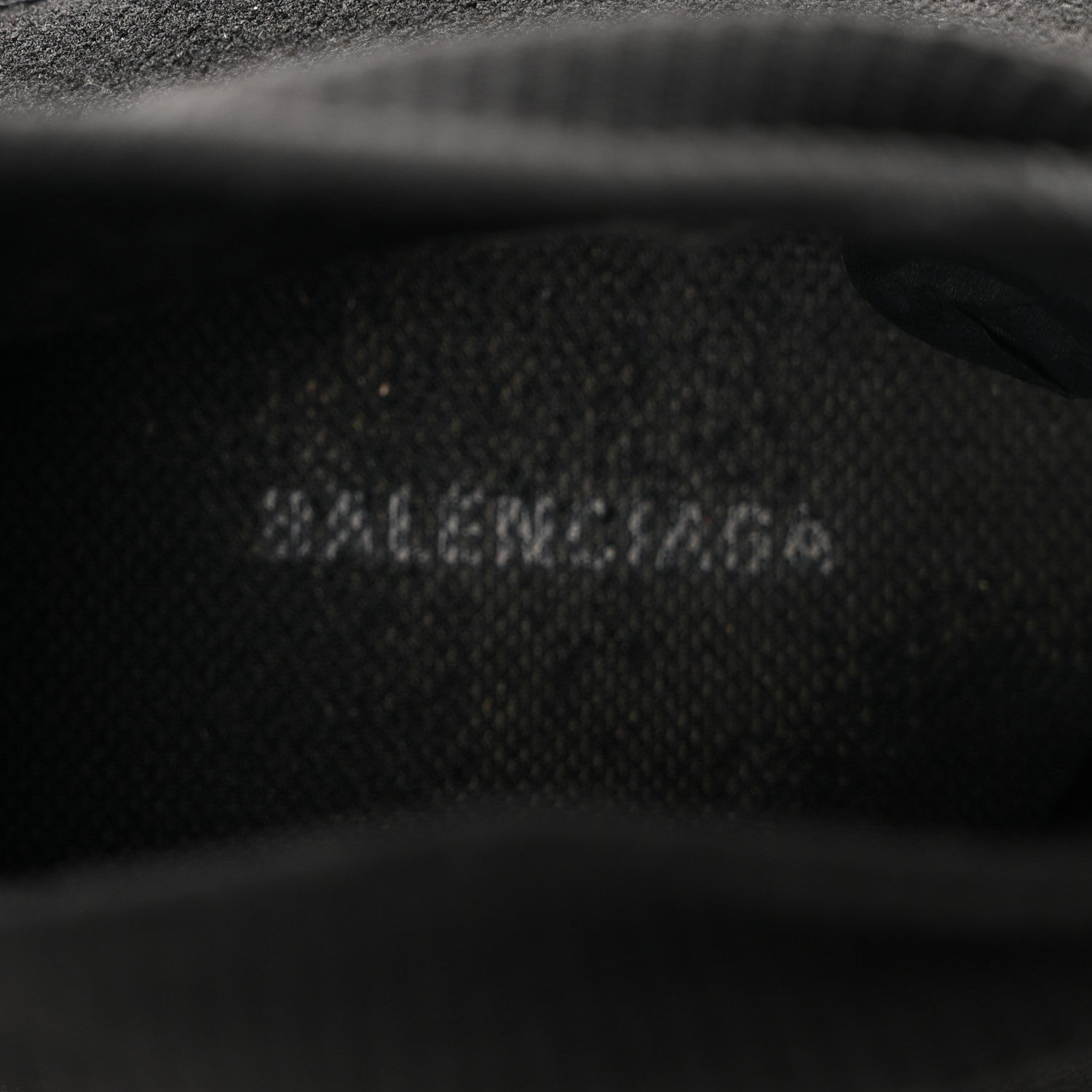 Balenciaga Knit Womens Speed Lace Up Graffiti Sneakers 37 Black White 7 of 10