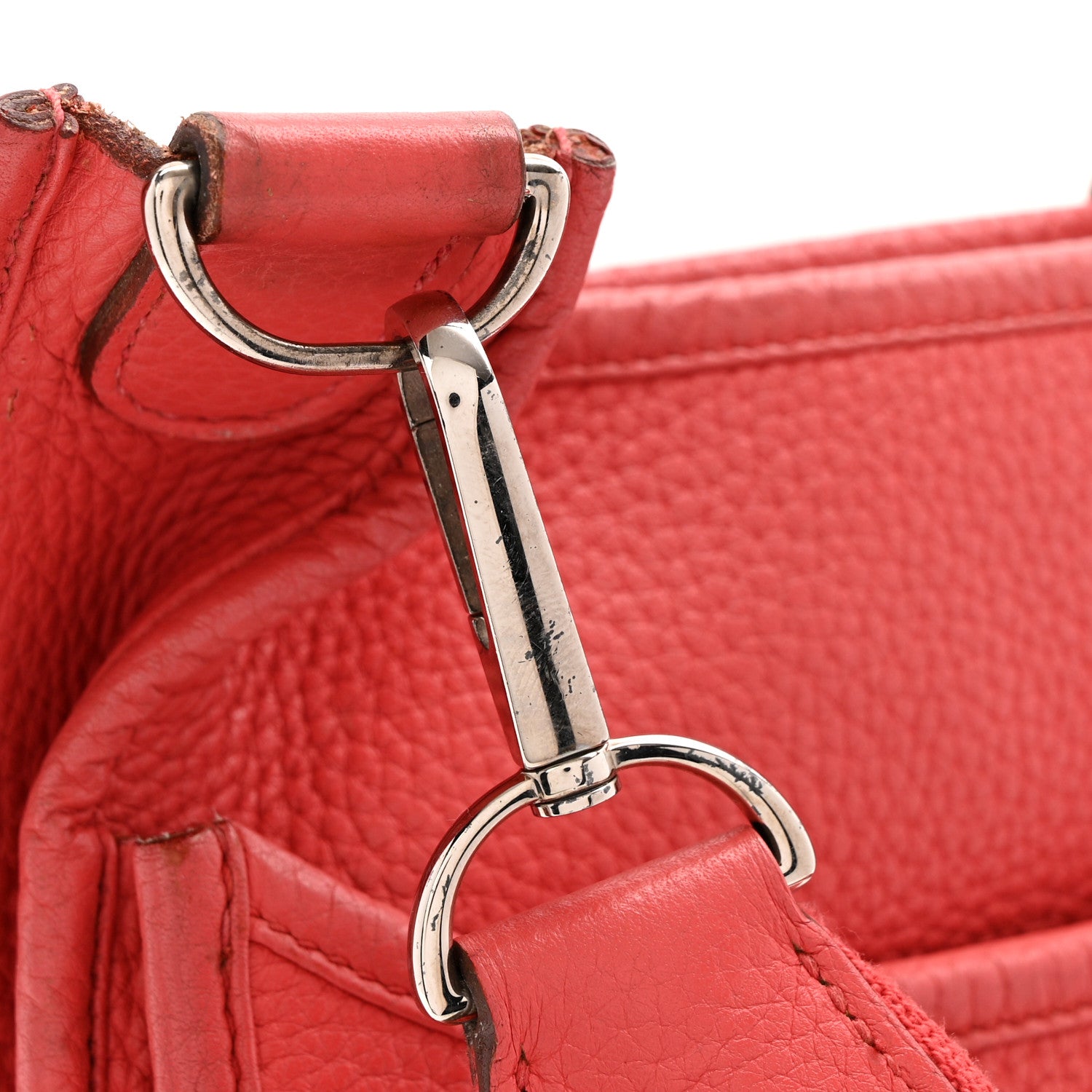 Hermes Taurillon Clemence Evelyne III PM Bougainvillea 12 of 15