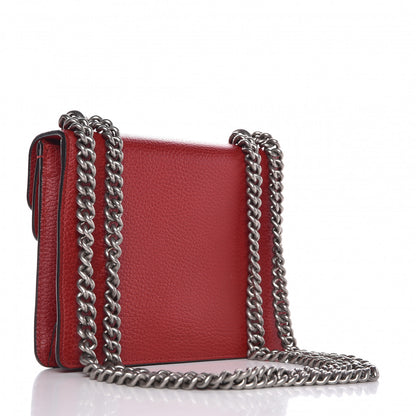 Gucci Calfskin Mini Dionysus Shoulder Bag Hibiscus Red 3 of 7