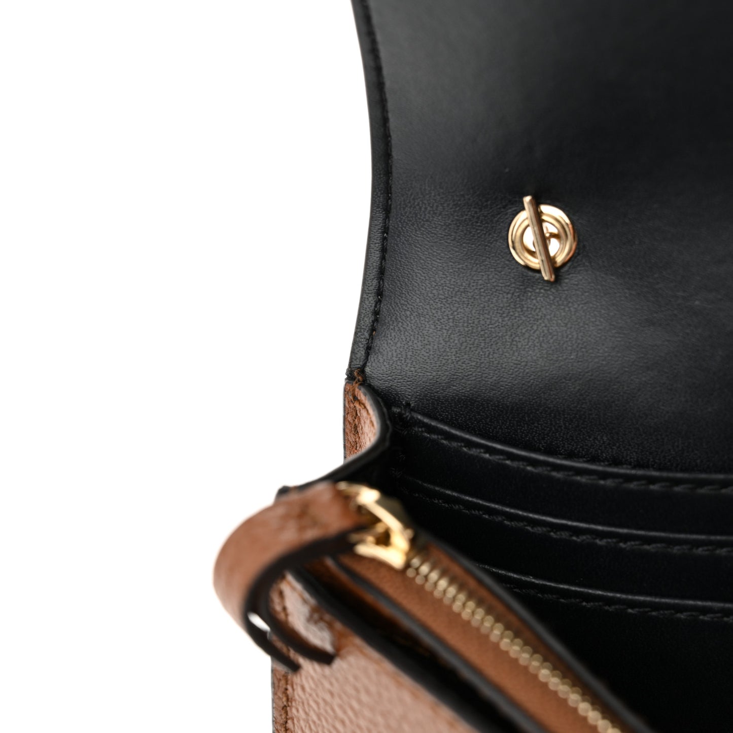 Grainy Print Bayswater Clutch Wallet Oak