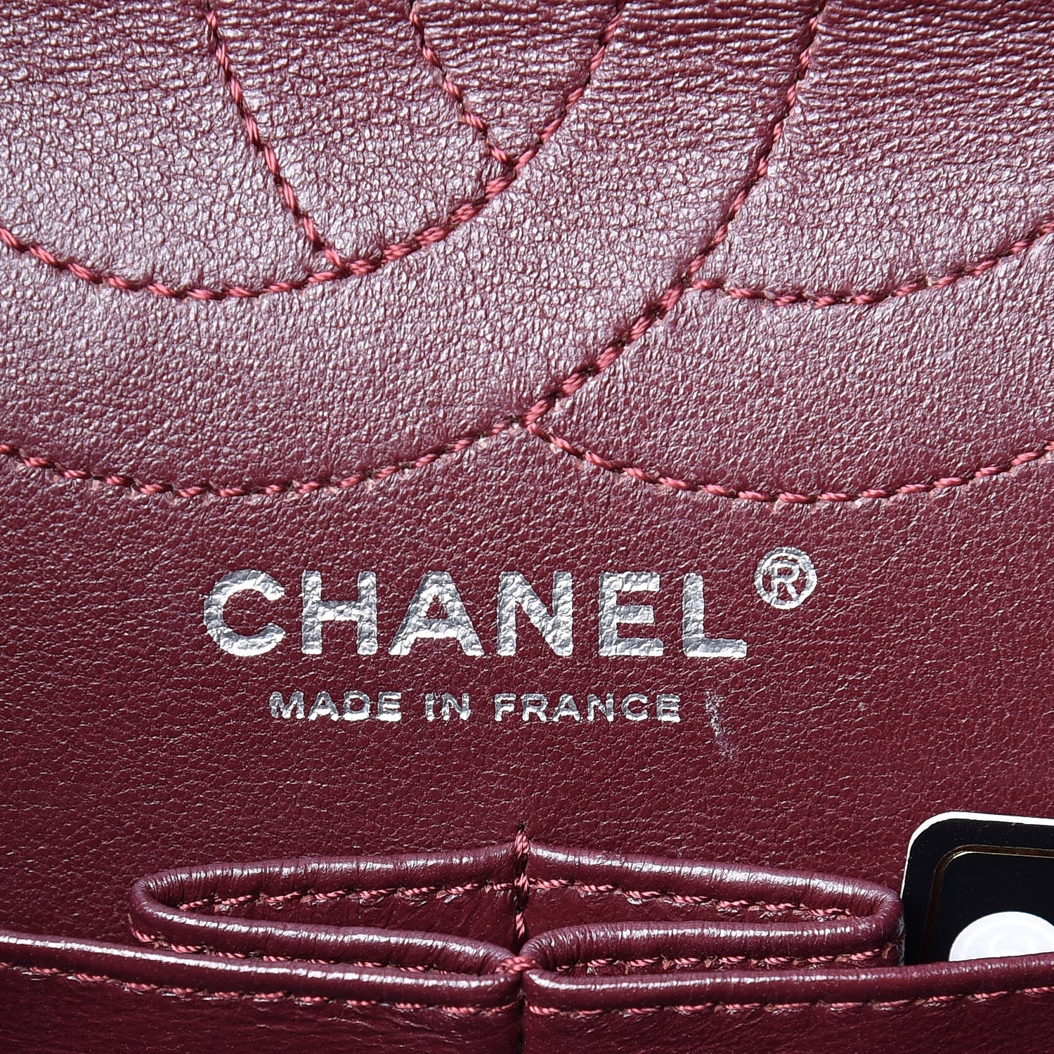Chanel Aged Calfskin Quilted 2.55 Reissue 226 Flap Black 9 of 11
