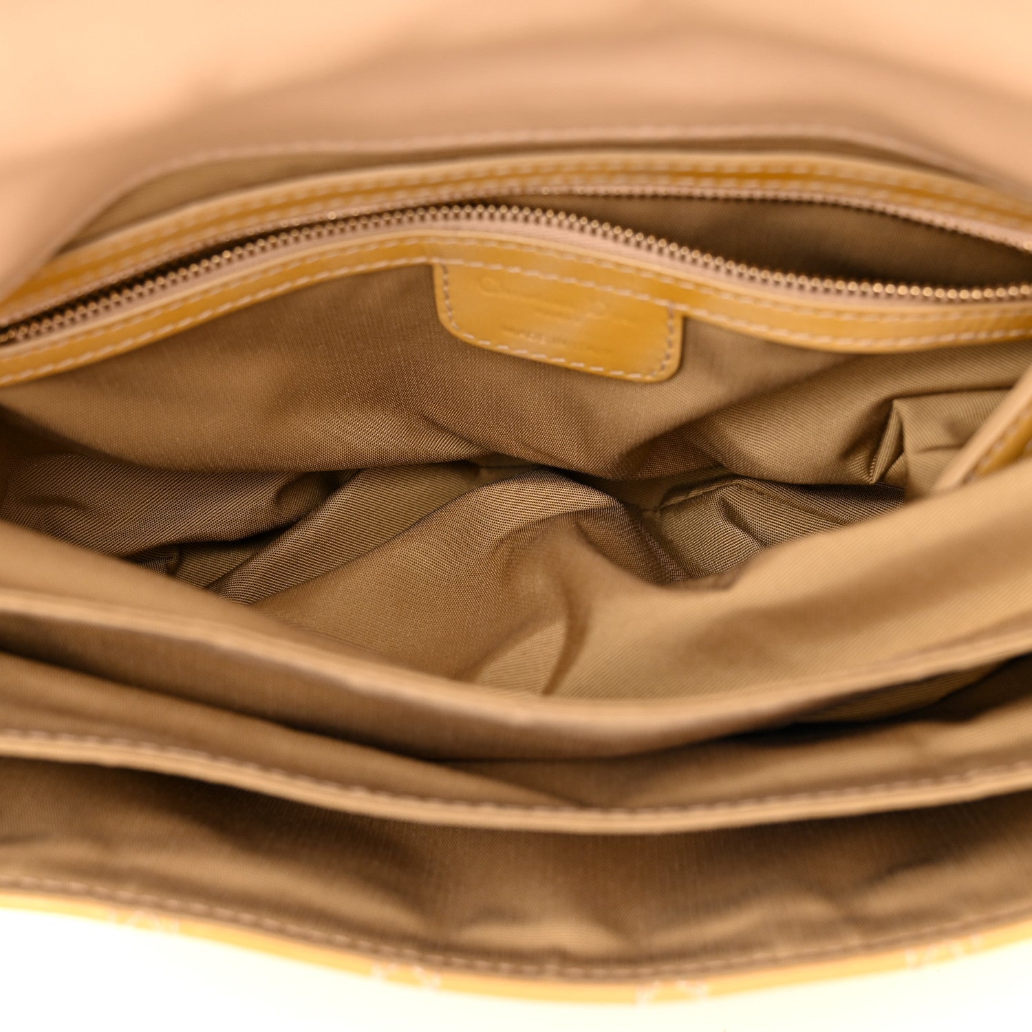 Christian Dior Patent Cannage Large Miss Dior Flap Beige 5 of 12