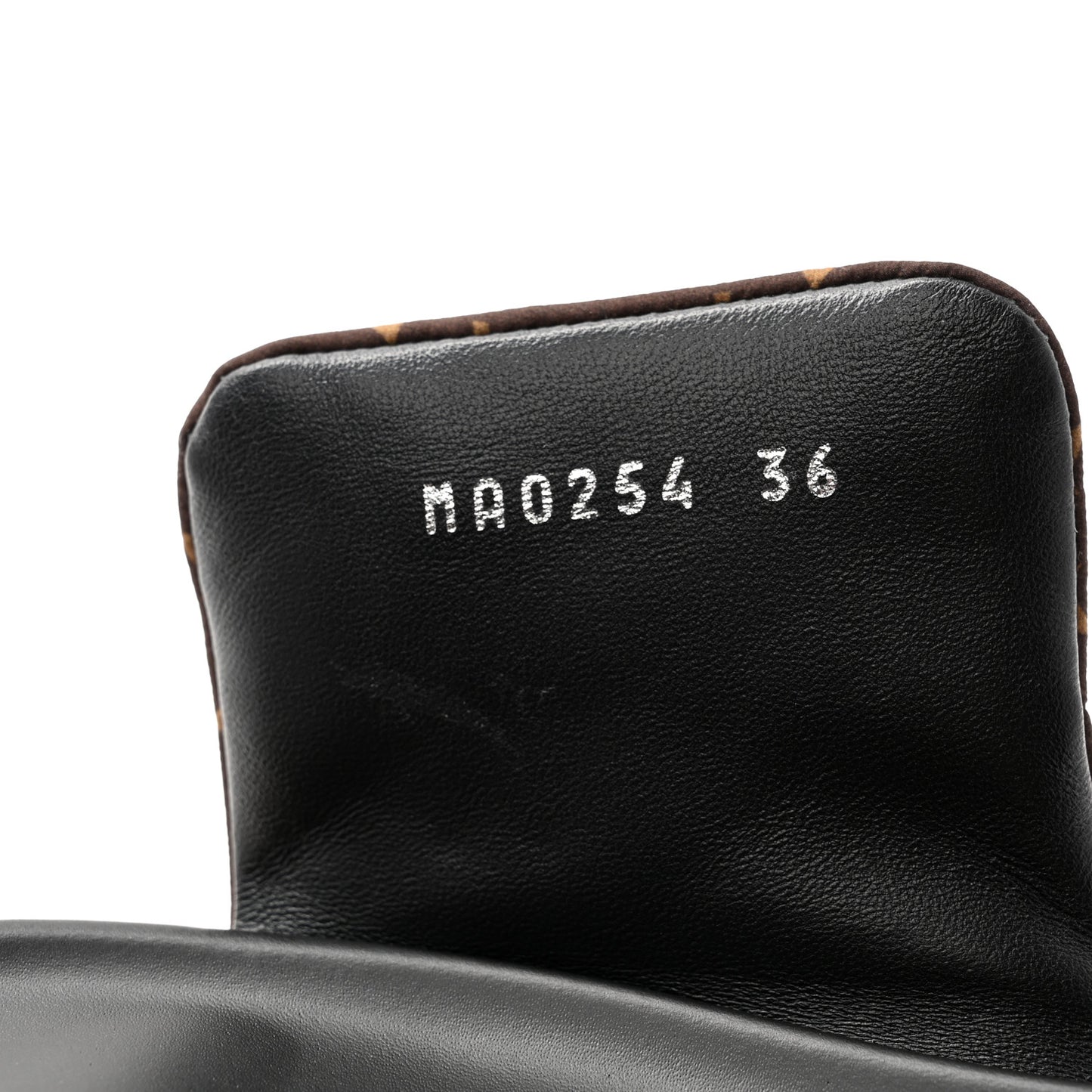 Nylon Monogram Pool Pillow Comfort Mule 36 Cacao Brown