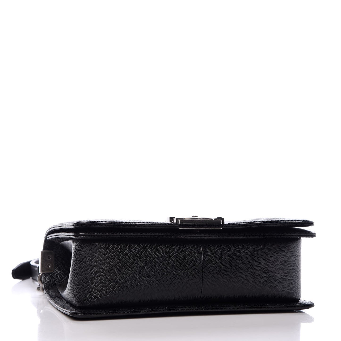 Caviar Quilted Medium Boy Flap Black