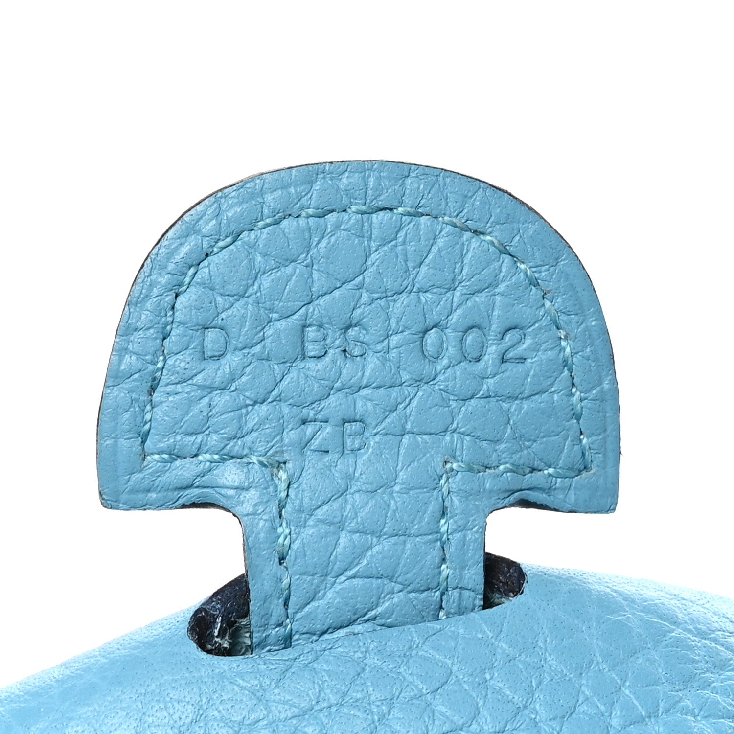 Hermes Taurillon Clemence Evelyne III PM Bleu Du Nord 6 of 9