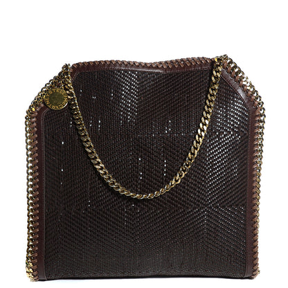 Stella McCartney Braided Small Falabella Tote Coffee Brown 1 of 8