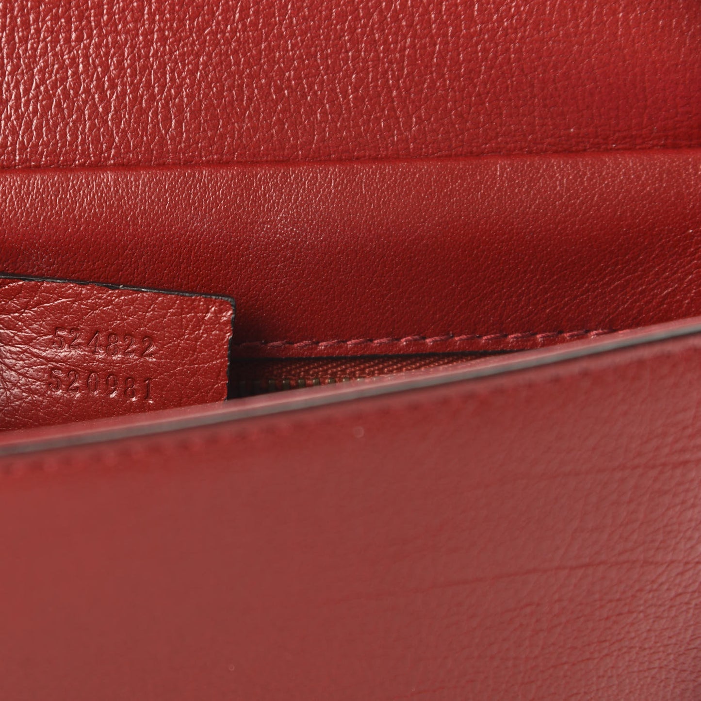 Calfskin Diagonal GG Medium Thiara Double Envelope Shoulder Bag Black Red