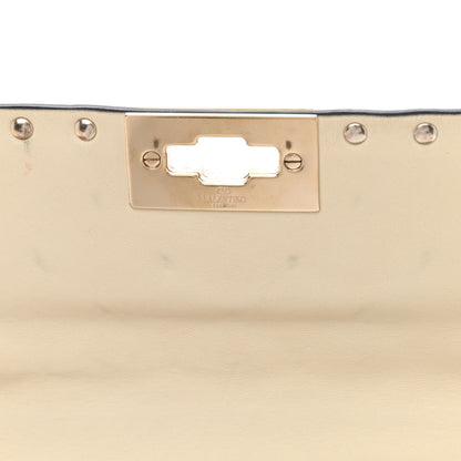 Valentino Garavani Nappa Medium Rockstud Spike Shoulder Bag Light Ivory 10 of 12