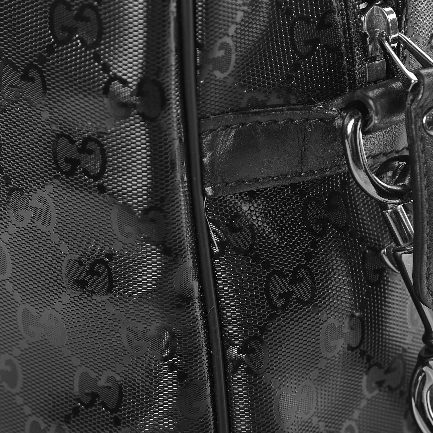 Imprime Monogram Medium Travel Bag Black