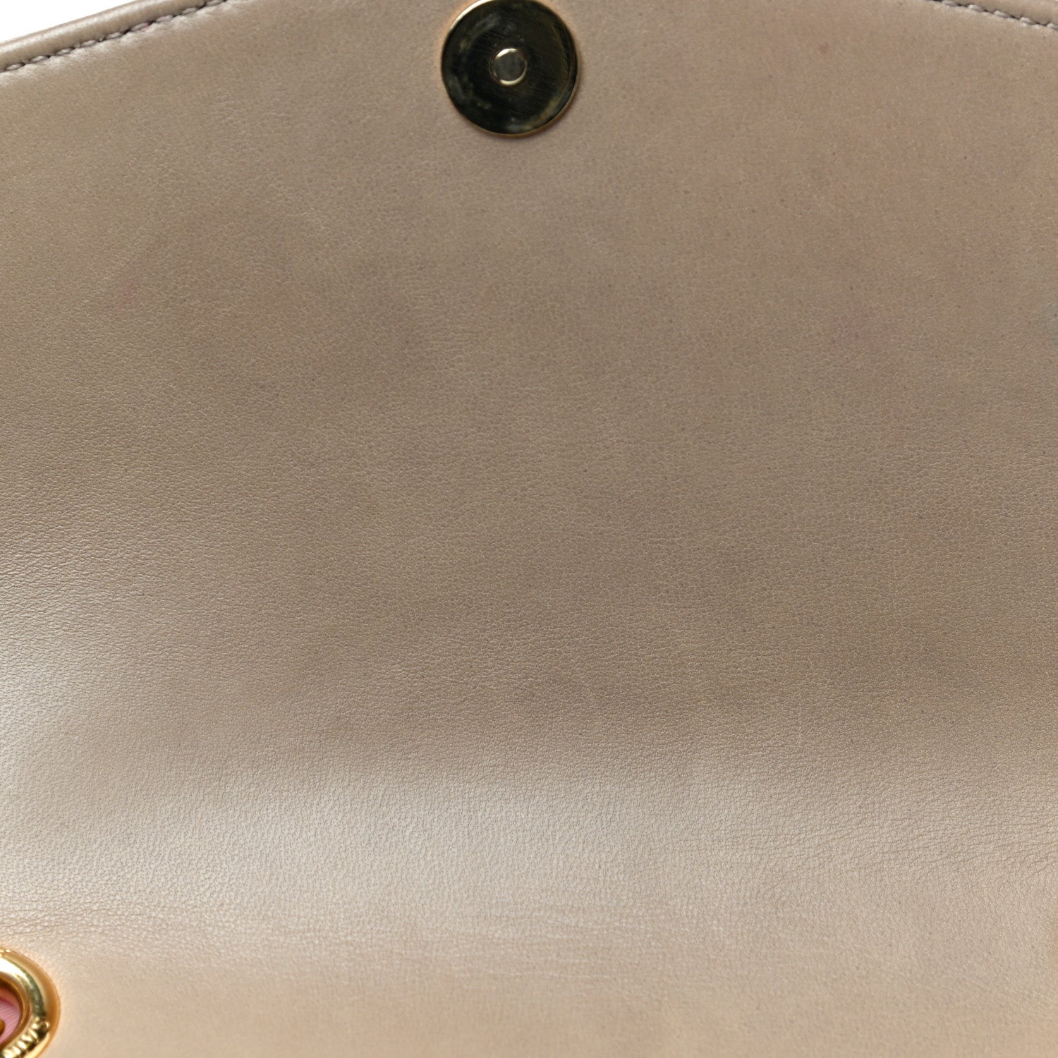 Saint Laurent Lambskin Matelasse Chevron Monogram Small Sulpice Bag Sable Beige 14 of 24