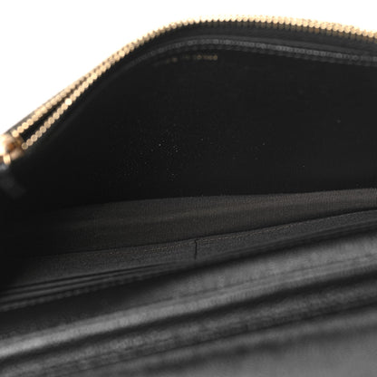 Chanel Caviar Quilted Golden Class Wallet On Chain WOC Black 5 of 11