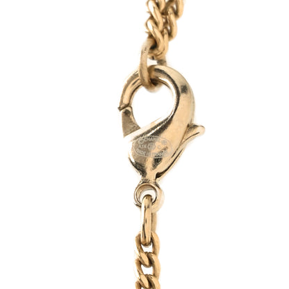 Chanel Resin CC Flower Necklace  Pink Gold 4 of 4