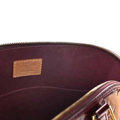 Louis Vuitton Vernis Alma PM Rouge Fauviste 11 of 14