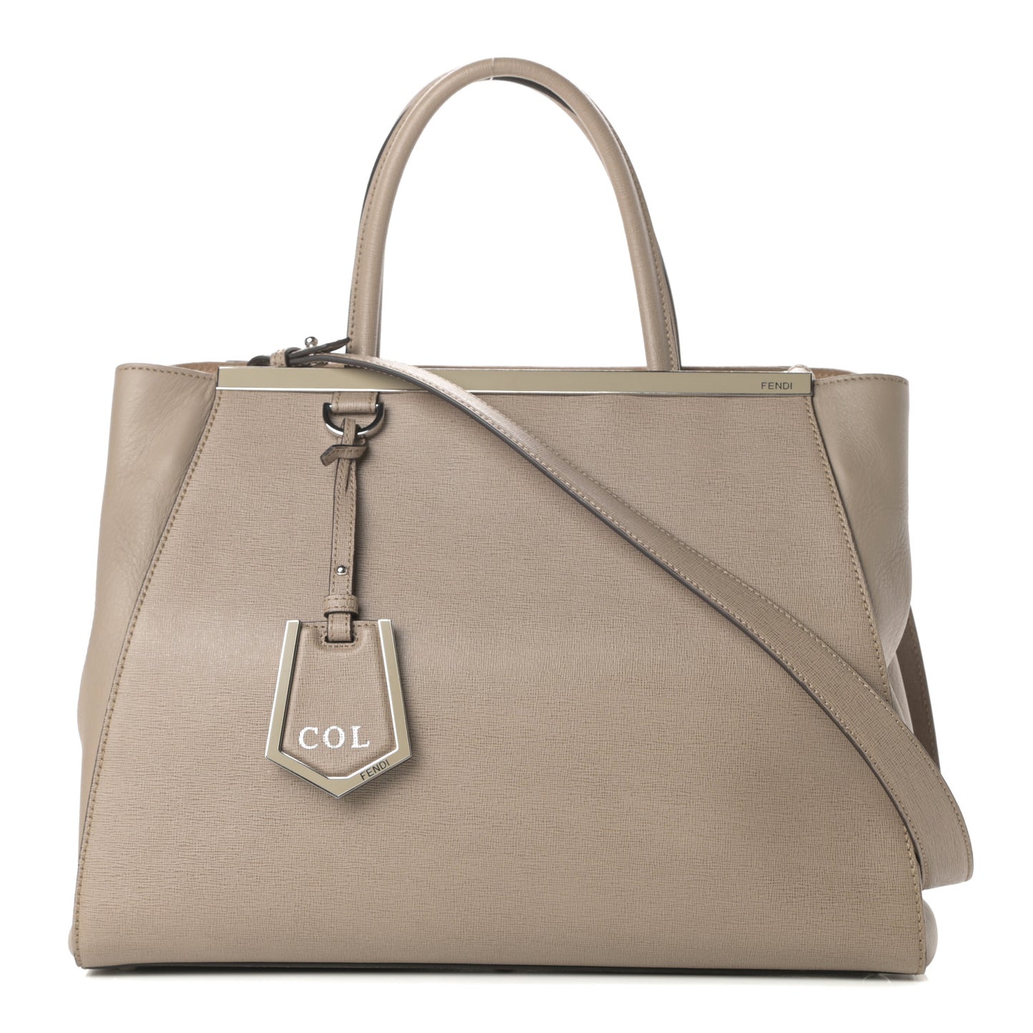 Vitello Elite Regular 2Jours Tote Tortora