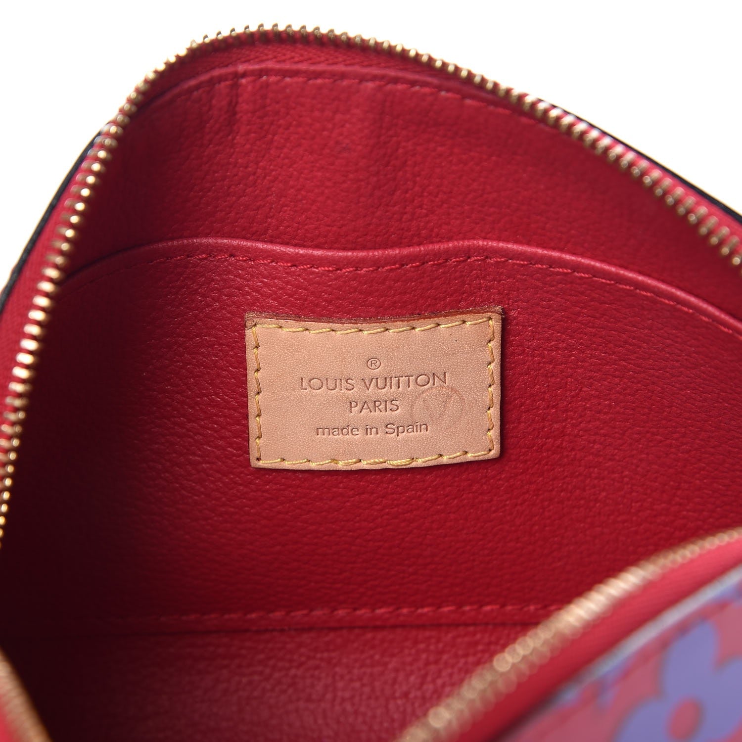Louis Vuitton Patent Sweet Monogram Cosmetic Pouch Rose Indien 6 of 10