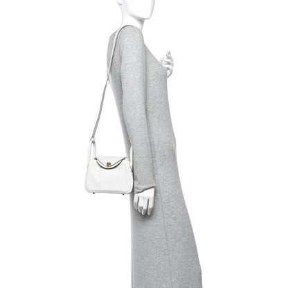 Hermes Swift Verso Mini Lindy 20 Gris Perle Gris Meyer 2 of 11