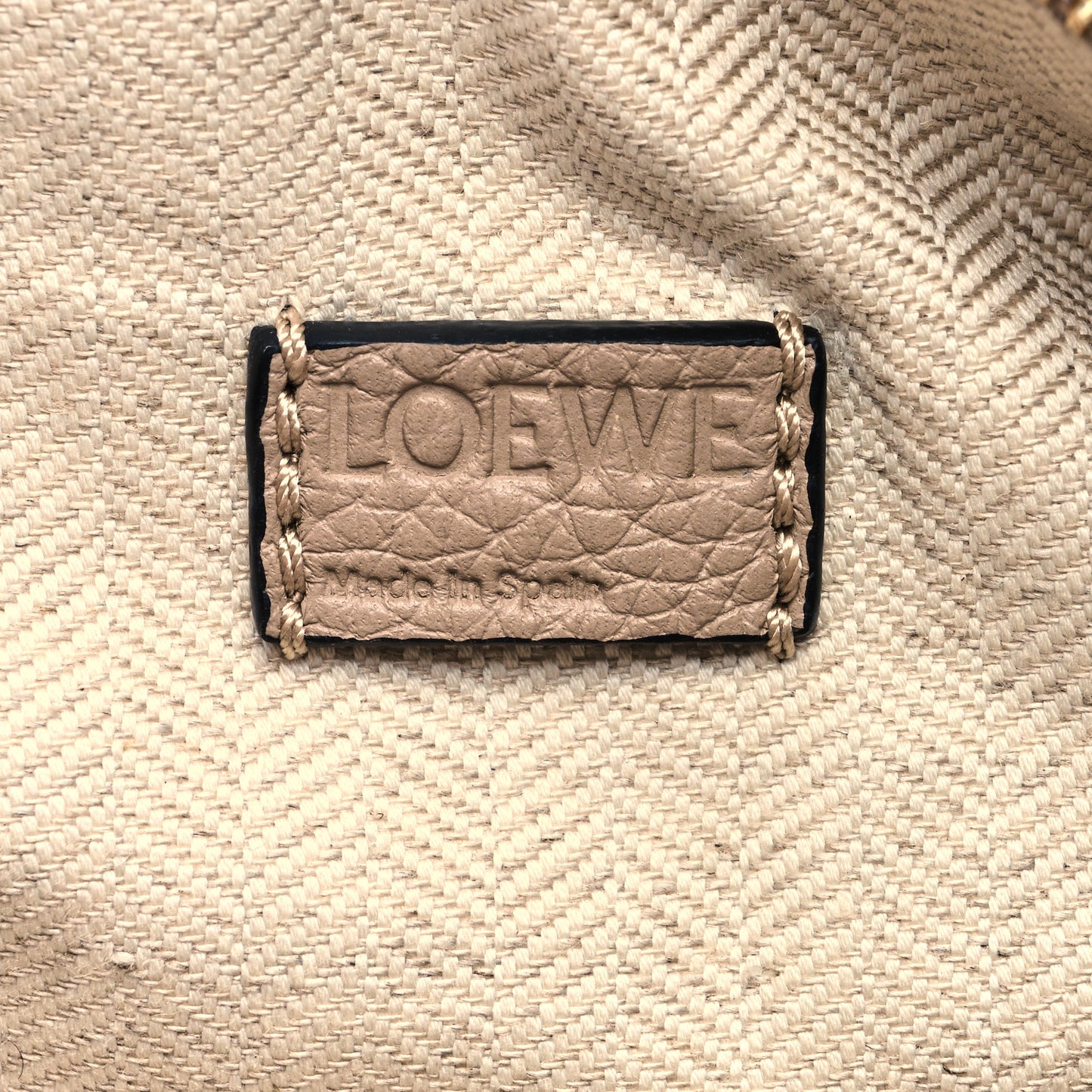 Grained Calfskin Mini Puzzle Bag Mink