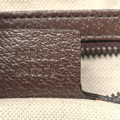 Gucci GG Supreme Monogram Web Small Ophidia Half Moon Hobo Brown 7 of 14