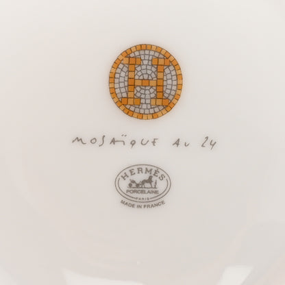 Hermes Porcelain Mosaique au 24 Mug Gold 8 of 10