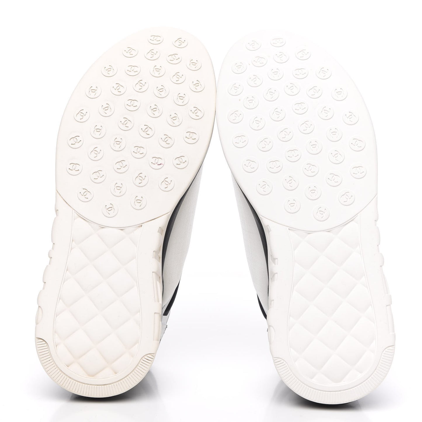 Lycra Womens CC Sneakers 36.5 White Black