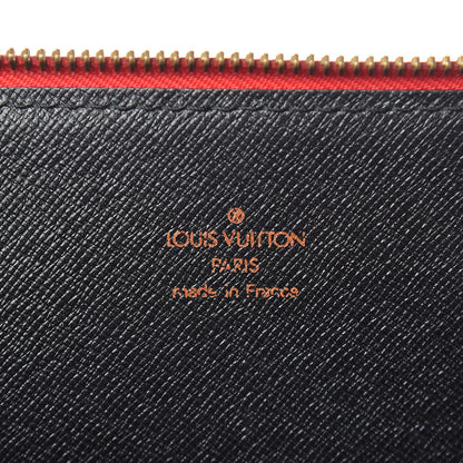 Louis Vuitton Epi Poche Documents Portfolio Case 39 Castillan Red 6 of 8