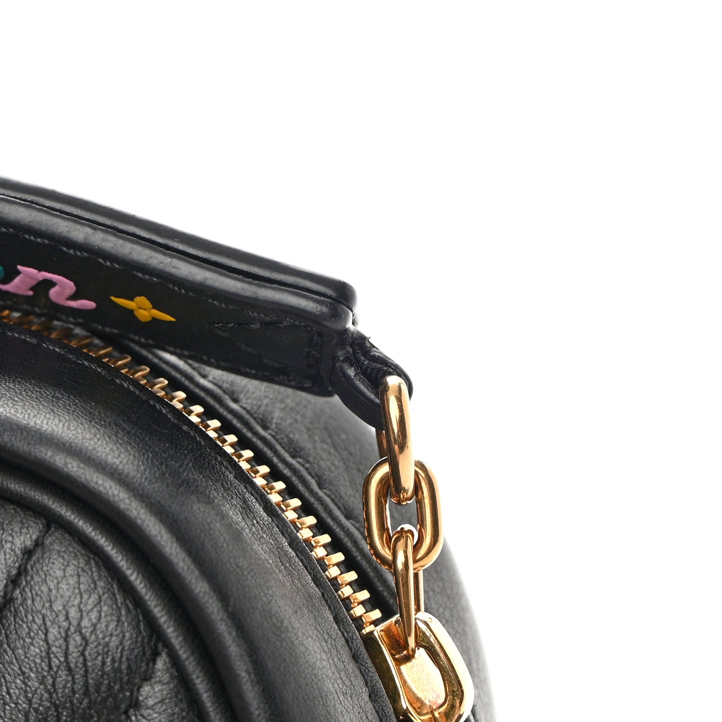 Calfskin New Wave Camera Bag Black