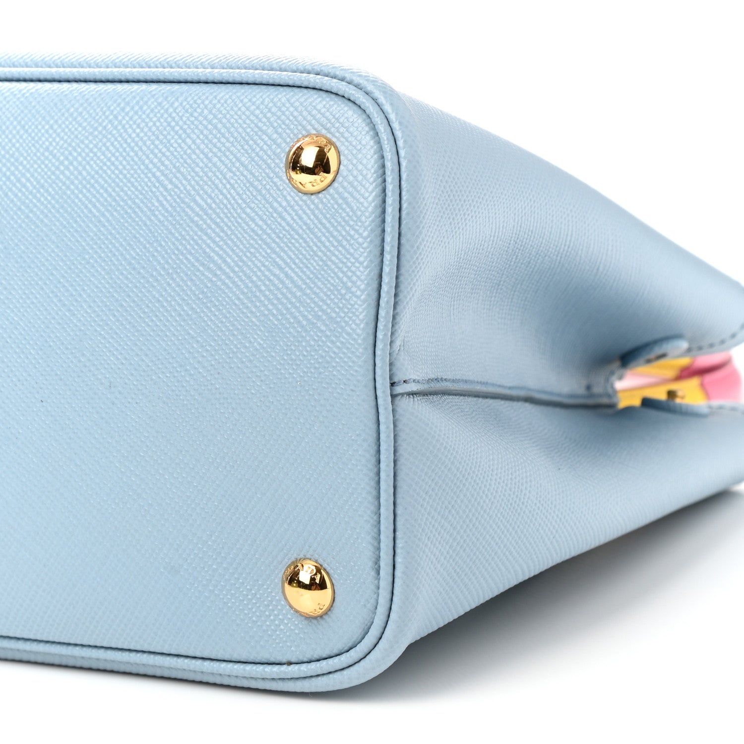 Prada Saffiano Cuir Small Double Bag Astrale Giada Multicolor 8 of 9