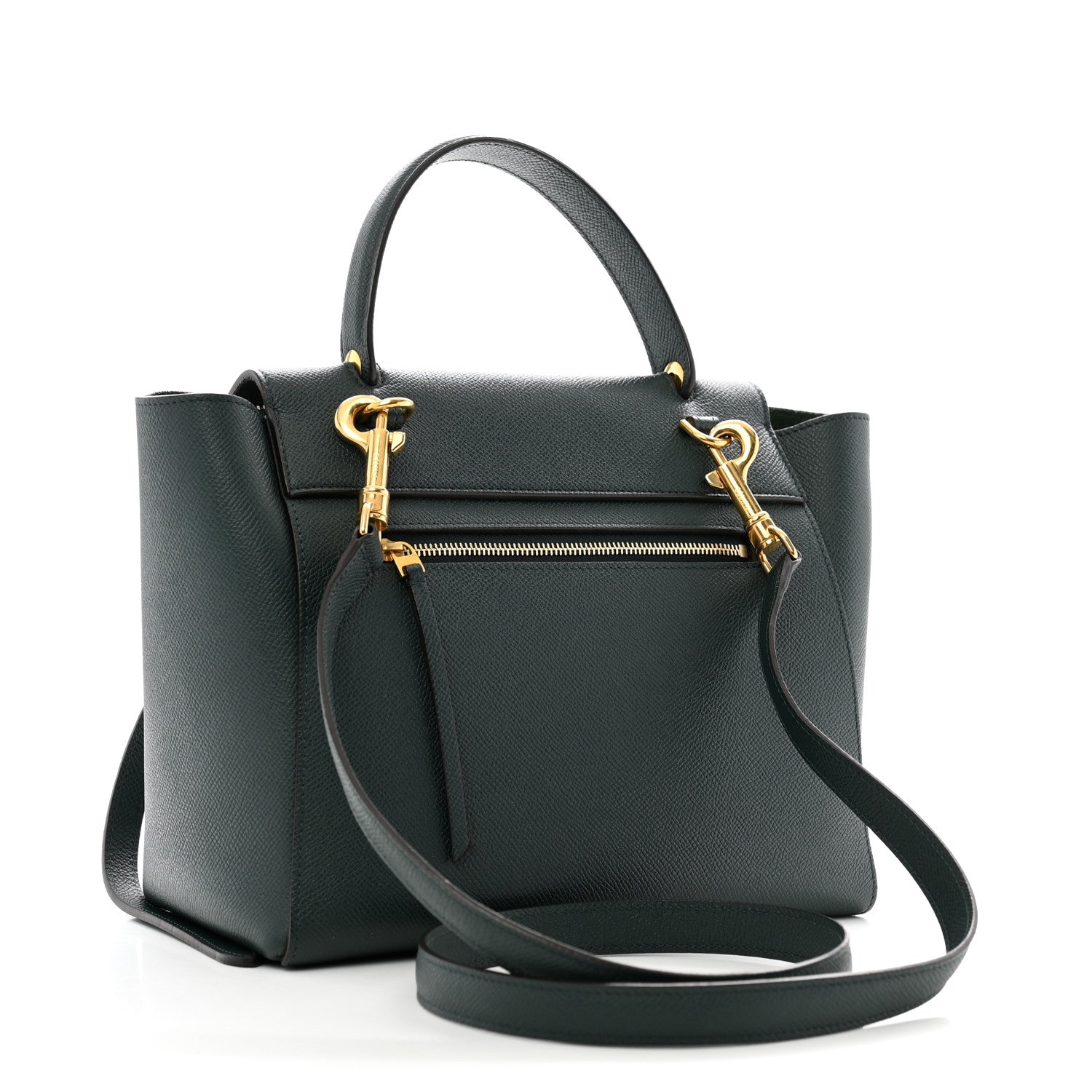 Celine Grained Calfskin Micro Belt Bag Amazone 3 of 10
