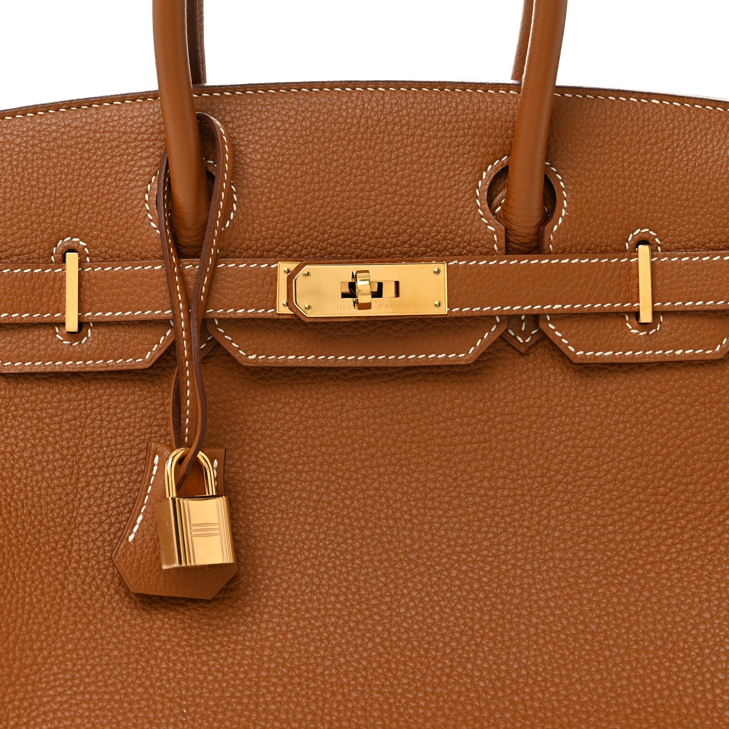 Hermes Togo Birkin 30 Gold 8 of 14
