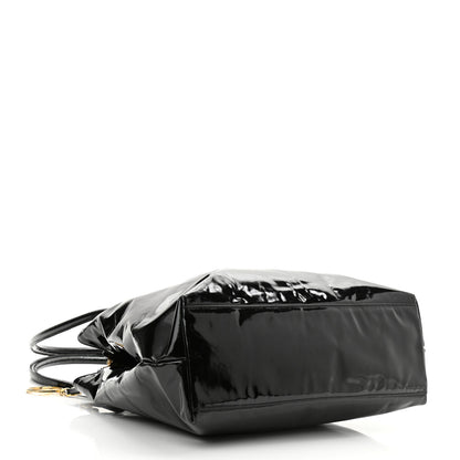 Chanel Patent CC Tote Black 4 of 12