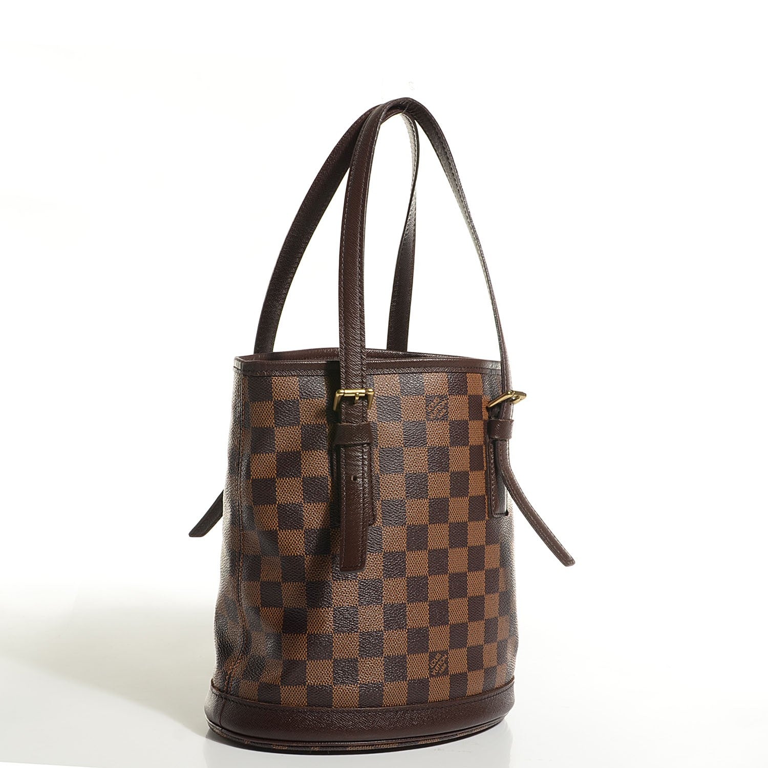 Louis Vuitton Damier Ebene Marais Bucket 23 3 of 6