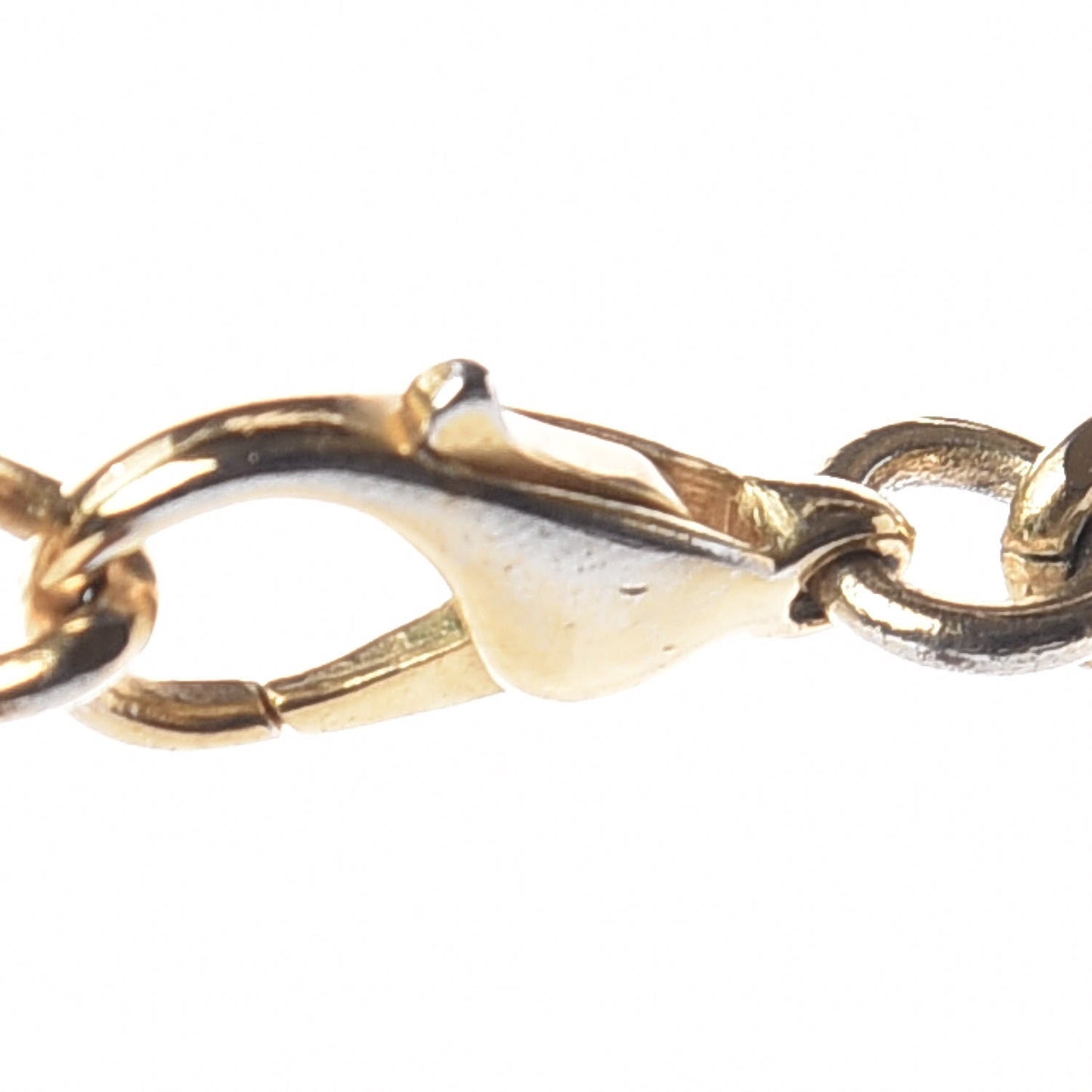 Crystal CC Necklace Pink Gold