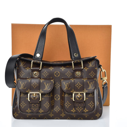 Louis Vuitton Monogram Manhattan NM Black 9 of 9