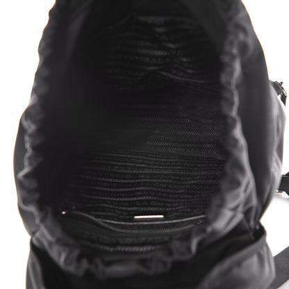 Prada Nylon Vela Double Buckle Backpack Black 5 of 6