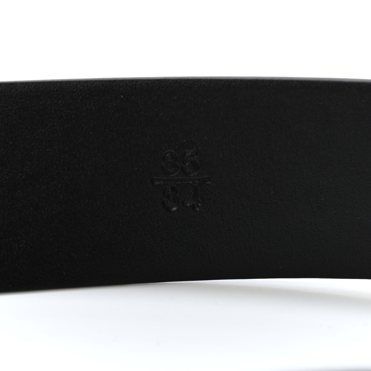 Calfskin Crystal CC Chain Belt 85 34 Black
